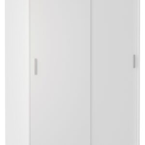Wohnli Möbelsuche - Schiebetürenschrank in Weiß ca. 140x204x60cm