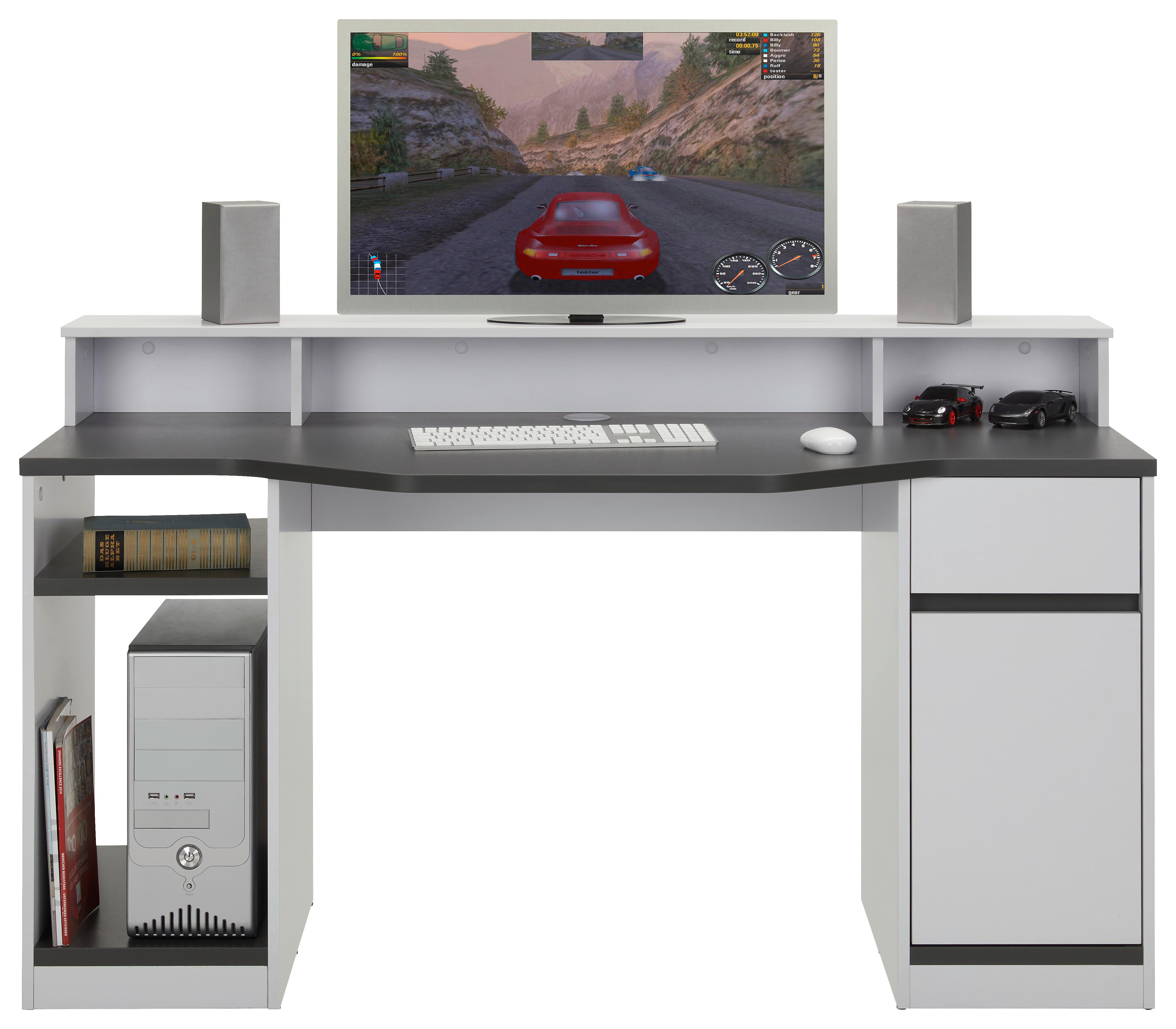 wohnli-moebel-suche-000017003401 Wohnli Möbelsuche - Gaming Tisch in Anthrazit/Weiß