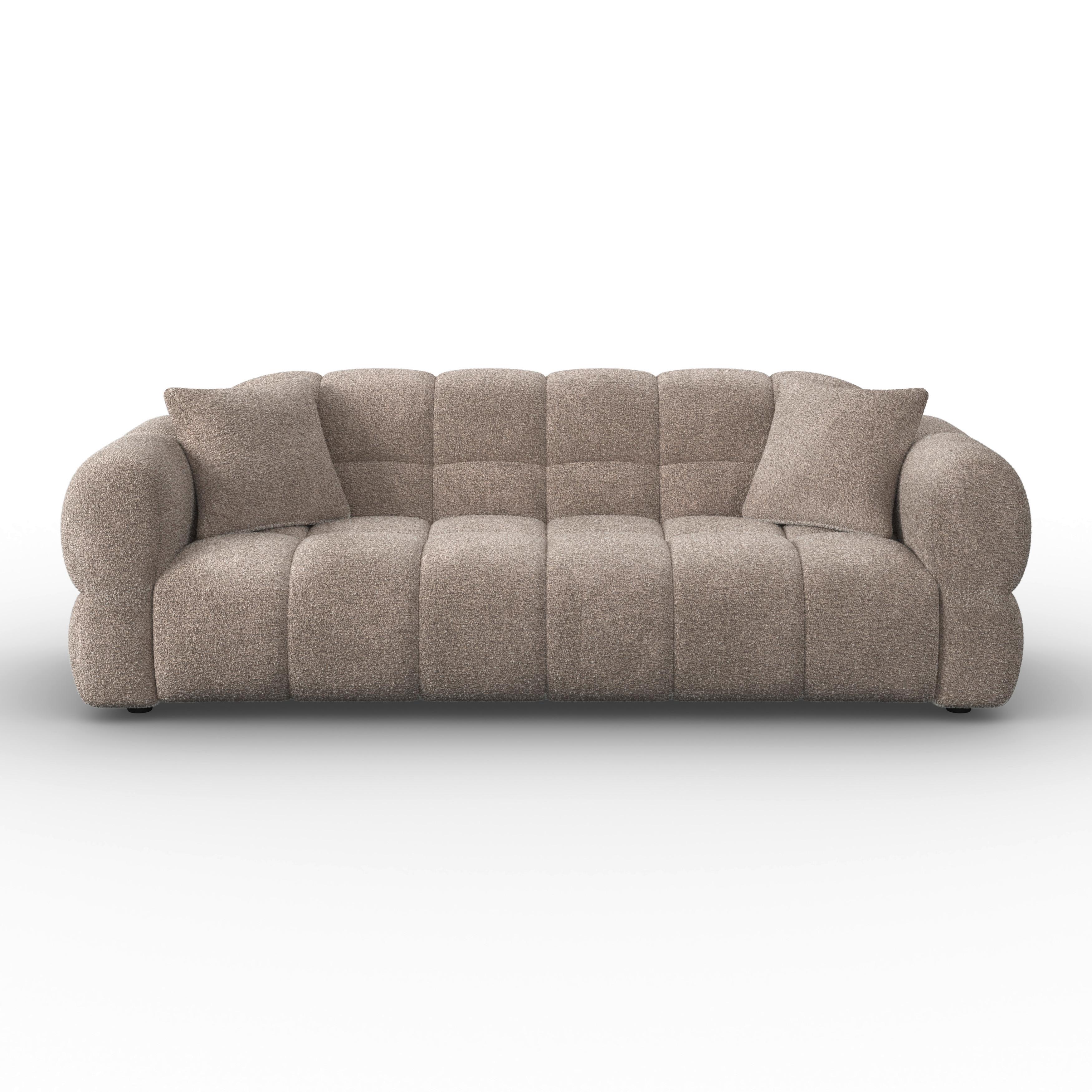 Wohnli Möbelsuche - Sofa Marie Chenille Braun