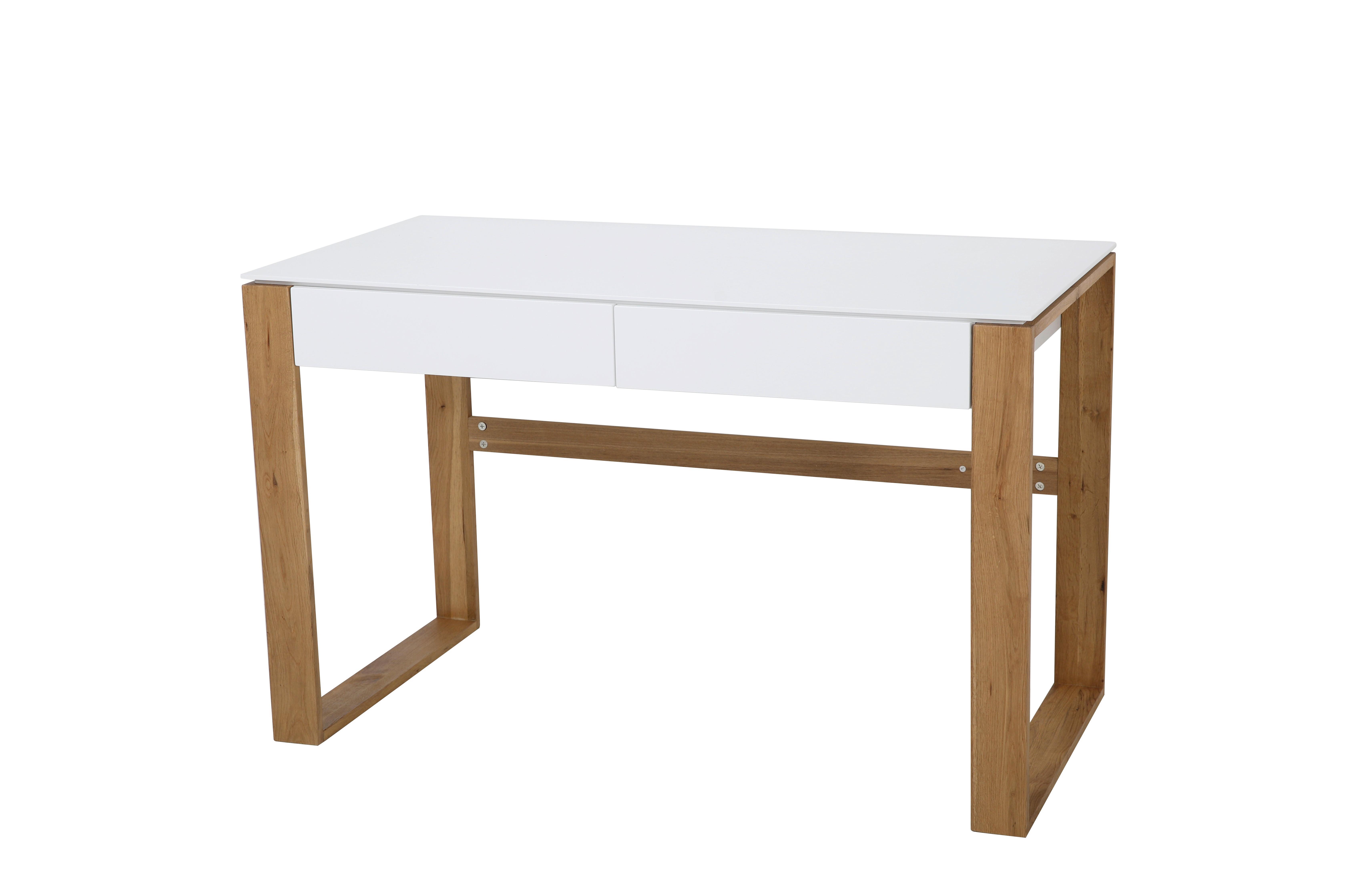 wohnli-moebel-suche-00002N005901 Wohnli Möbelsuche - Schreibtisch Weiß/Eichefarben