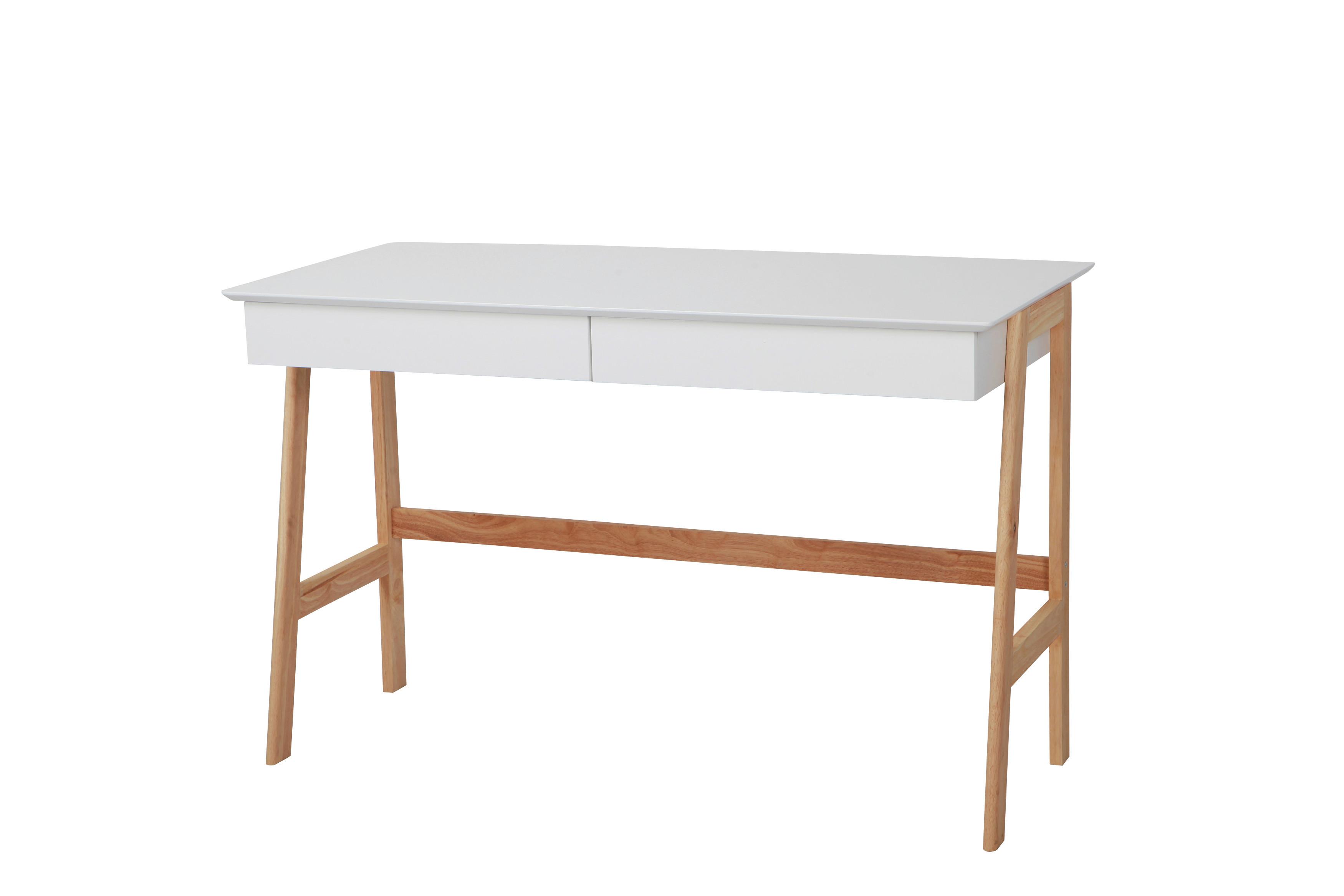 wohnli-moebel-suche-00002N006001 Wohnli Möbelsuche - Schreibtisch Weiß/Naturfarben