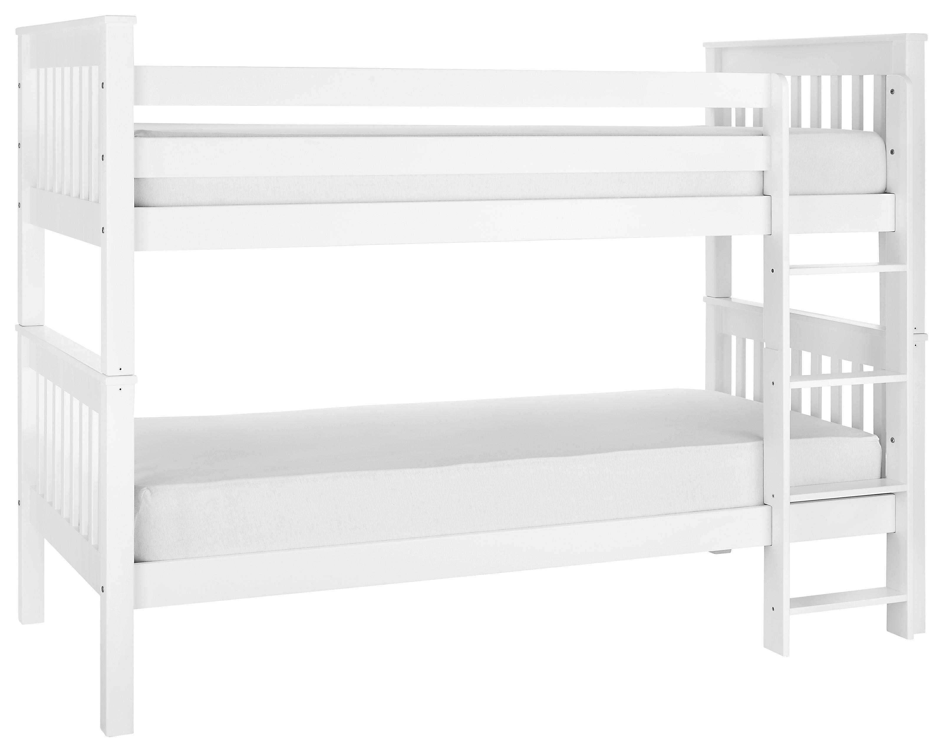 Wohnli Möbelsuche - Etagenbett Wicky Weiß ca. 90x200cm