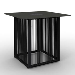 wohnli-moebel-suche-000046000401-1 Gartenbeistelltisch Tracy Schwarz Solar Metall, Kunststoff Bessagi Garden Möbel > Tische > Beistelltische > Beistelltische Metall Schwarz