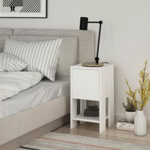 wohnli-moebel-suche-000074002001-1 Nachttisch Ema ca. 30x55x30 cm Weiß Holzwerkstoff Livetastic Möbel > Kommoden & Schubladenschränke > Nachttische Weiß