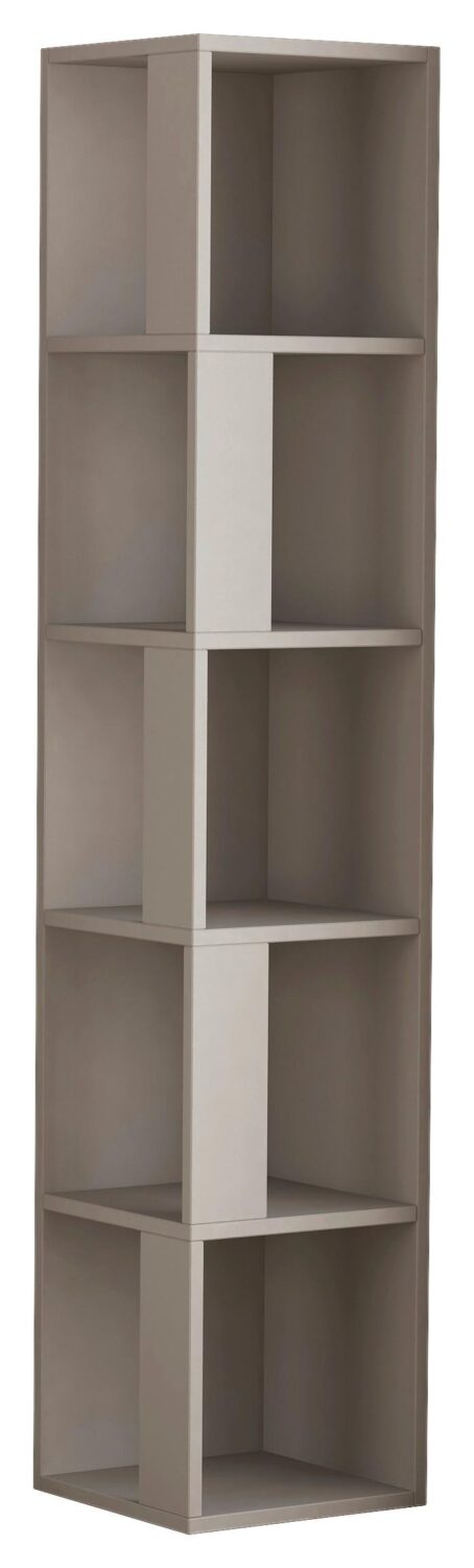 Wohnli Möbelsuche - Eckregal PIANO Beige ca. 32x159x32 cm