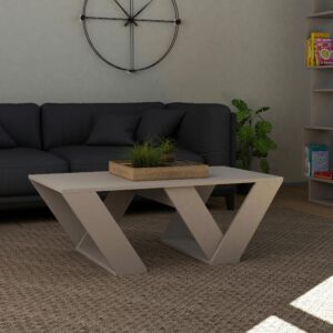 Couchtisch Pipra ca. 120x40x60 cm Beige Holzwerkstoff Livetastic Wohnzimmermöbel Beige