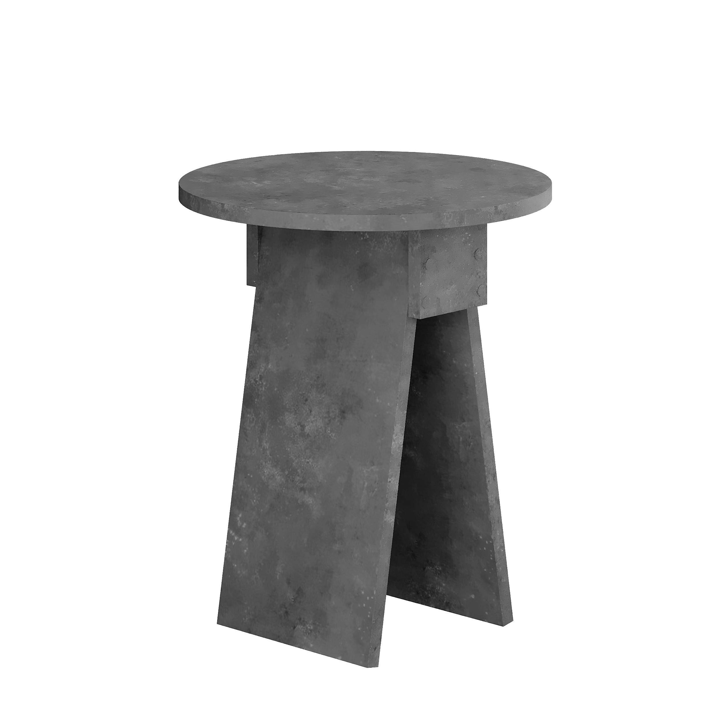 wohnli-moebel-suche-000074008901 Wohnli Möbelsuche - Beistelltisch Chen ca. 42x50 cm Grau