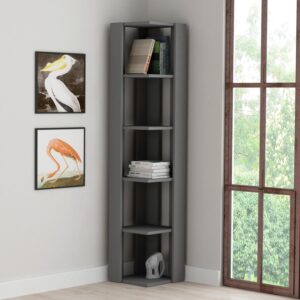 Bücherregal Nati ca. 34x161x34 cm Anthrazit Holzwerkstoff Livetastic Wohnzimmermöbel Anthrazit