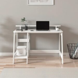 Schreibtisch Country Weiß ca. 120x60x73cm Holzwerkstoff Livetastic Möbel > Tische > Schreibtische > Schreibtische Weiß