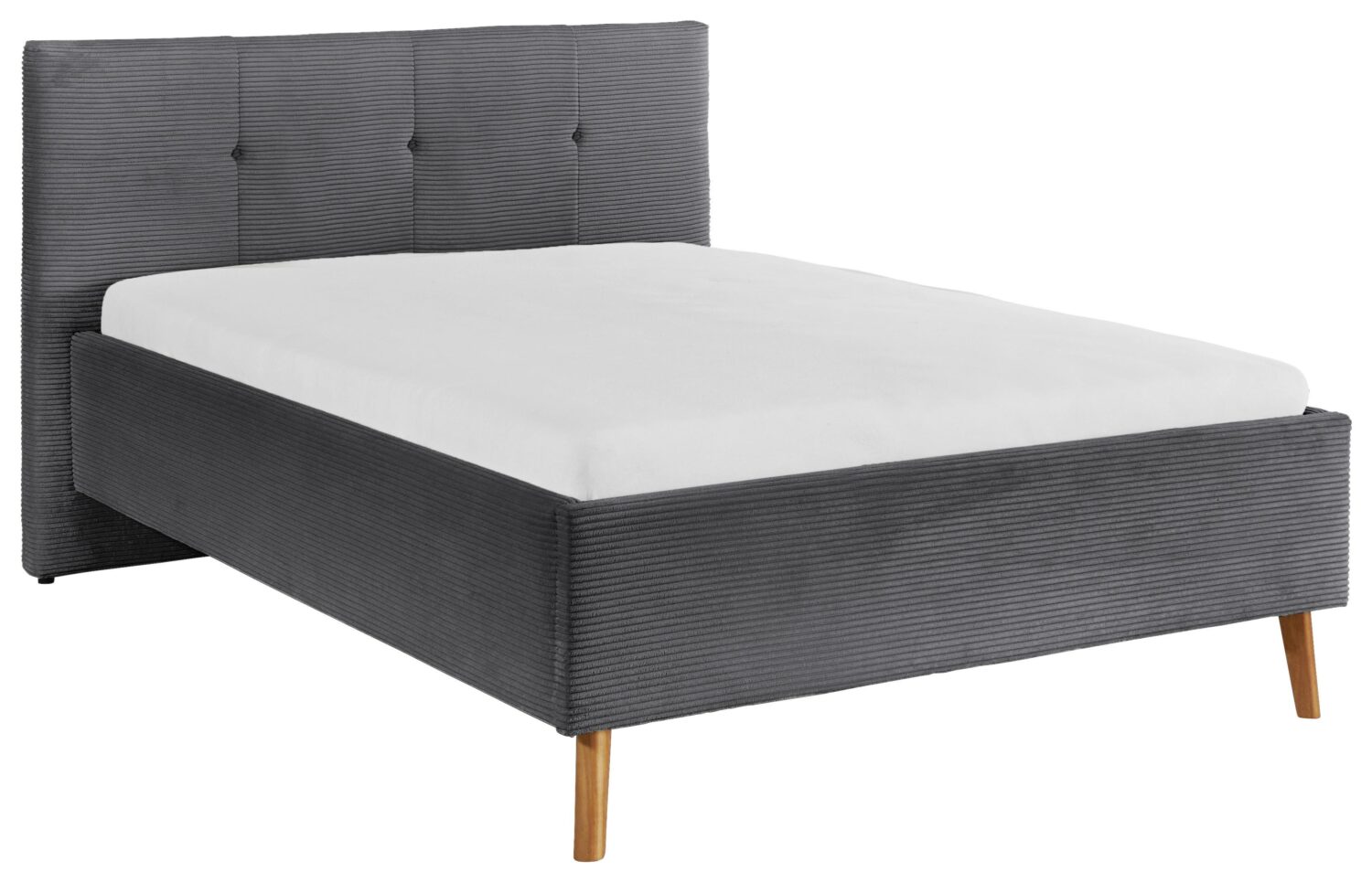 Wohnli Möbelsuche - Polsterbett Meila Grau ca. 140x200cm