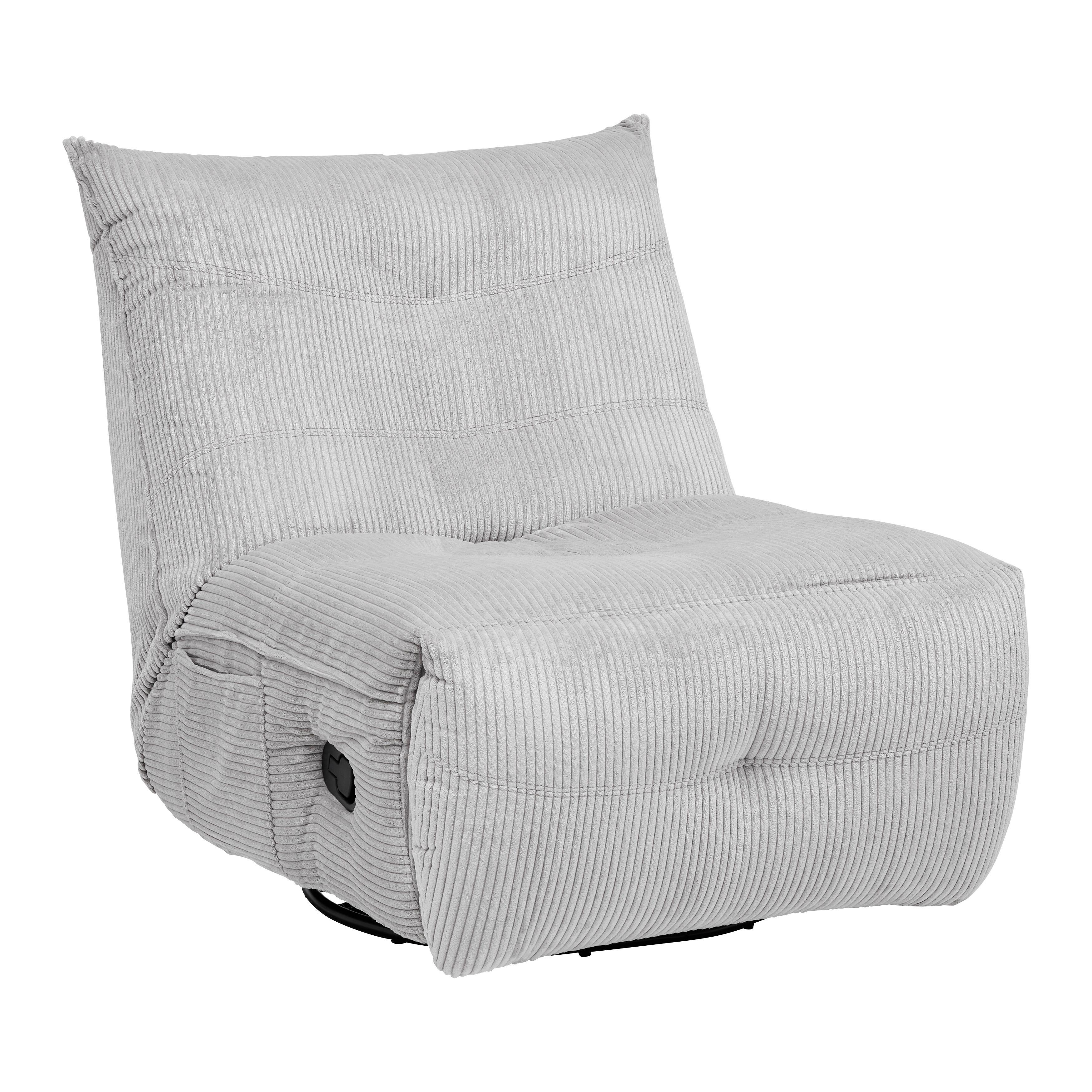 wohnli-moebel-suche-000115000102 Wohnli Möbelsuche - Sessel Alura Hellgrau Cord Drehbar