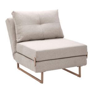 Wohnli Möbelsuche - Schlafsessel Malic Beige Webstoff