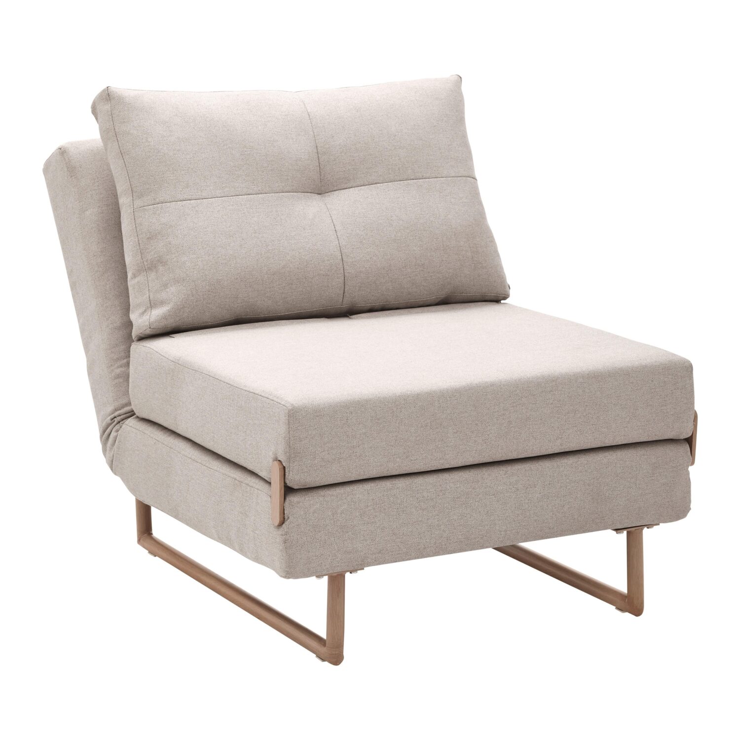 Wohnli Möbelsuche - Schlafsessel Malic Beige Webstoff