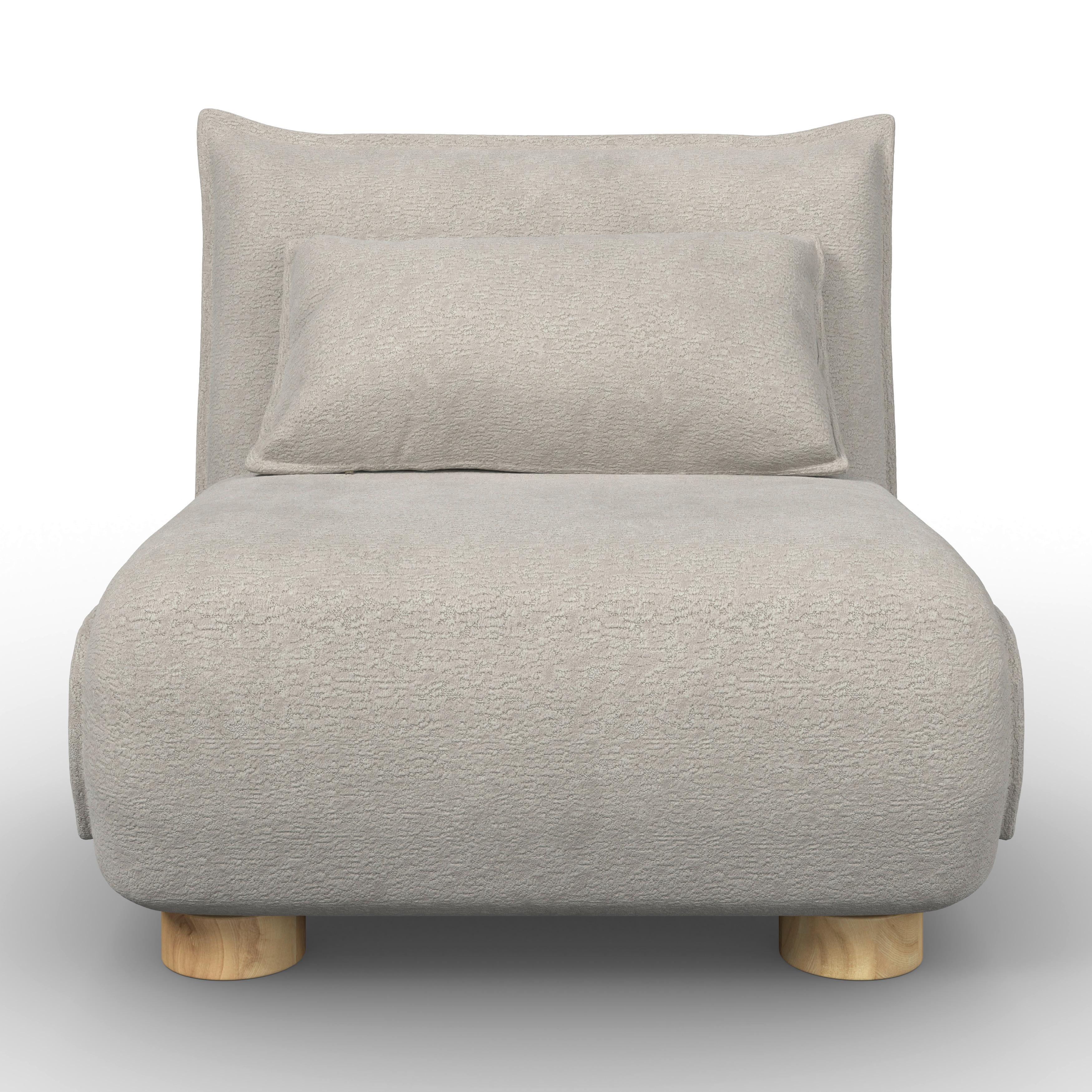 Wohnli Möbelsuche - Schlafsessel Bella Bouclé Beige