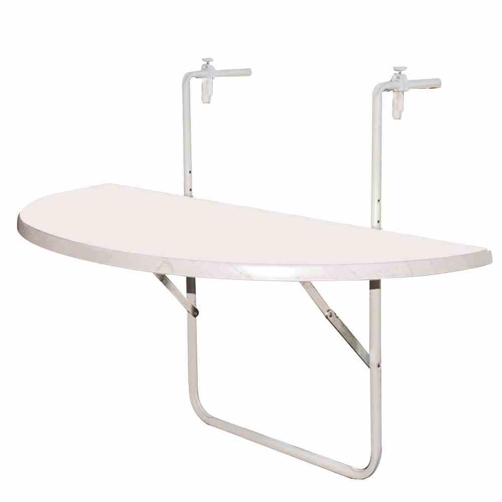 Wohnli Möbelsuche - Balkonklapptisch ca. 50x100 cm Weiß