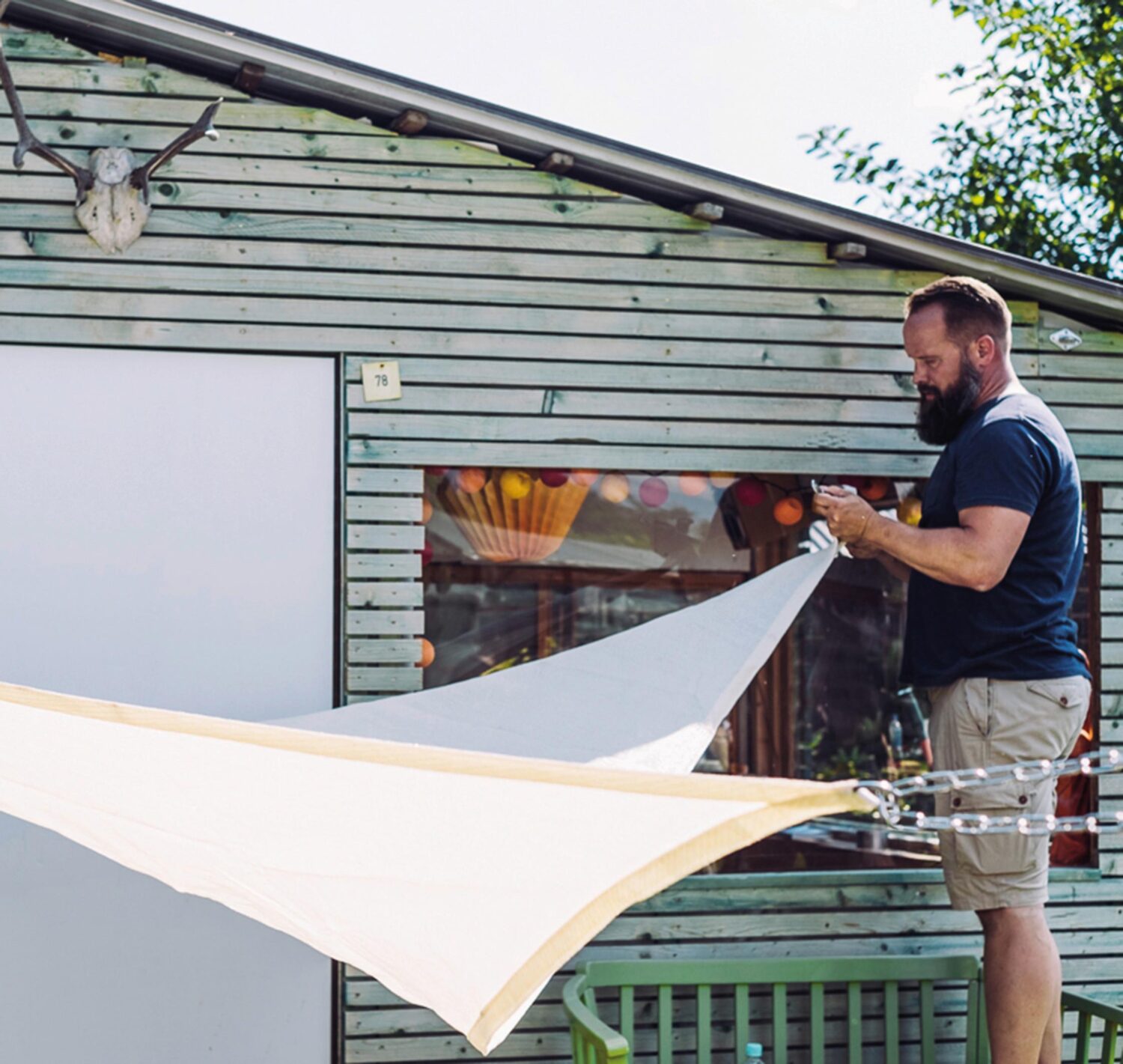 Siena Garden Gartensonnensegel ca.500x500cm Grau Metall, Textil Siena Garden Garten & Outdoor > Sonnen- & Sichtschutz > Sonnensegel Grau