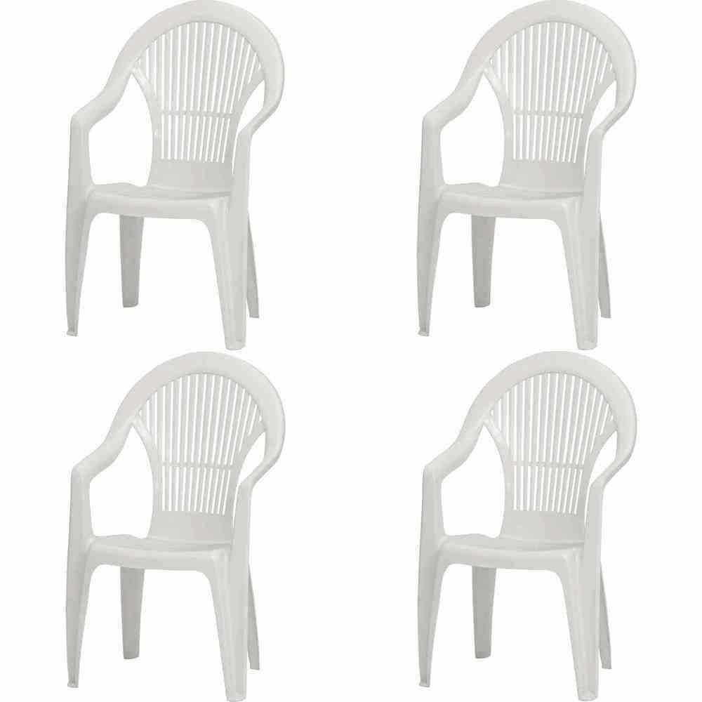 Wohnli Möbelsuche - Siena Garden Stapelsessel in Kunststoff Weiß