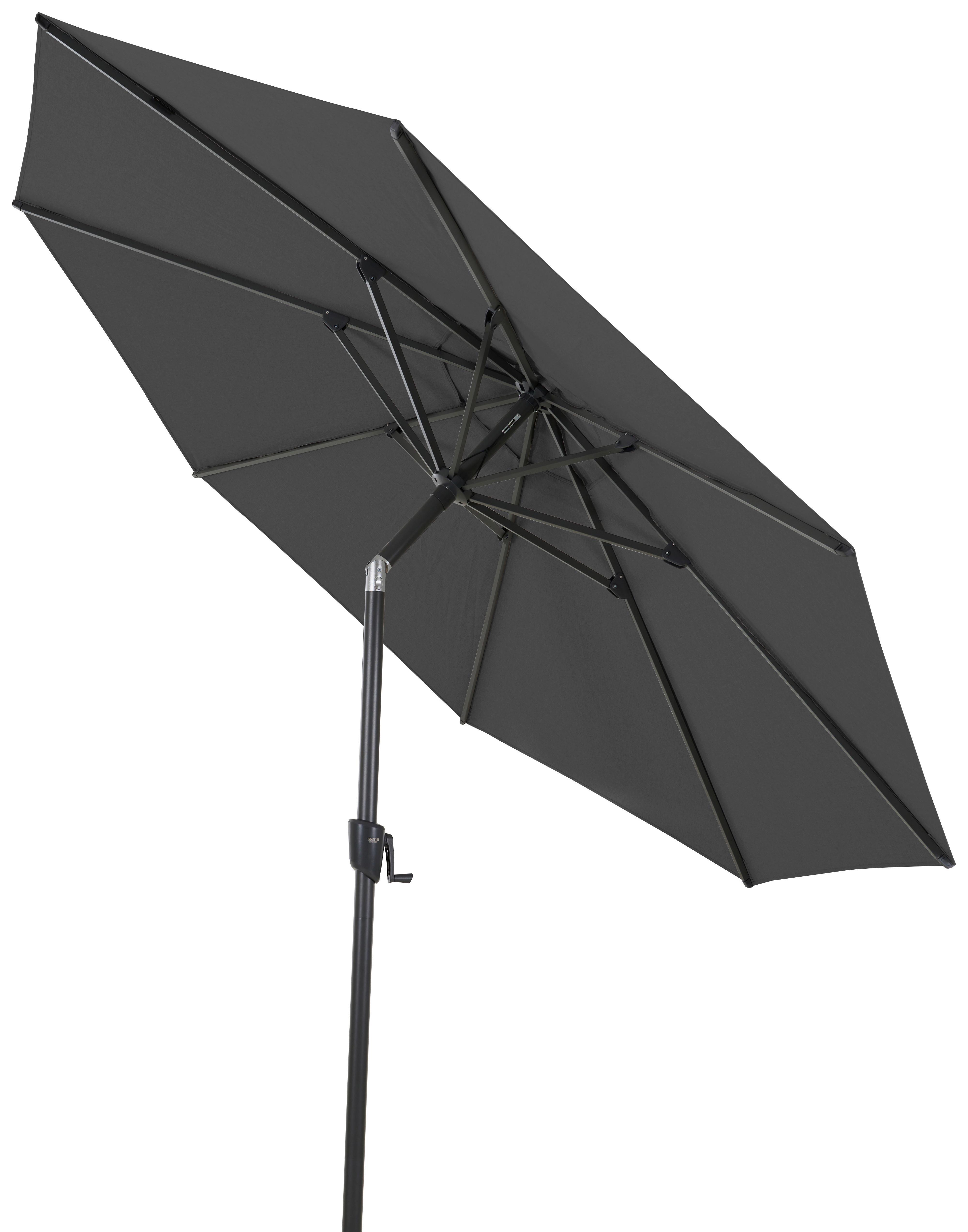 SONNENSCHIRM T60663 Metall Siena Garden Garten & Outdoor > Sonnen- & Sichtschutz > Sonnen- & Ampelschirme Anthrazit