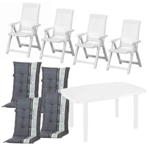 wohnli-moebel-suche-000171039001 Wohnli Möbelsuche - GARTENTISCHGRUPPE TAMPA+FARO SET 9TLG.GARD.