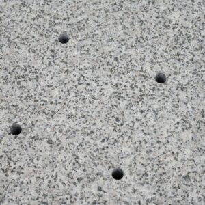 Sonnenschirmständer Ennio ca. 80x80 cm Granit m. Räder Stein Siena Garden Garten & Outdoor > Sonnen- & Sichtschutz > Sonnenschirmständer Grau