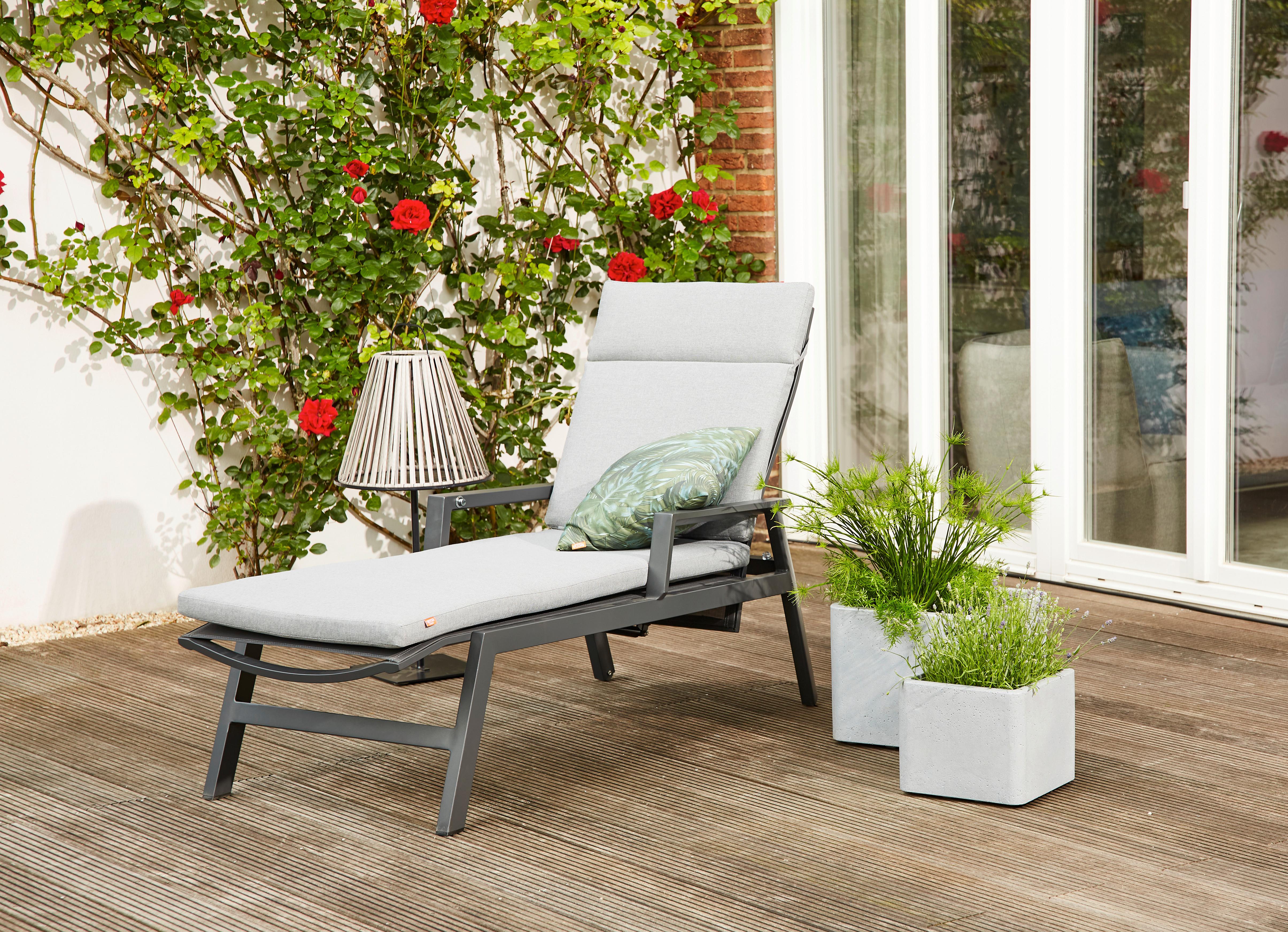 wohnli-moebel-suche-000171045901 Wohnli Möbelsuche - Gartenliege Valencia Anthrazit