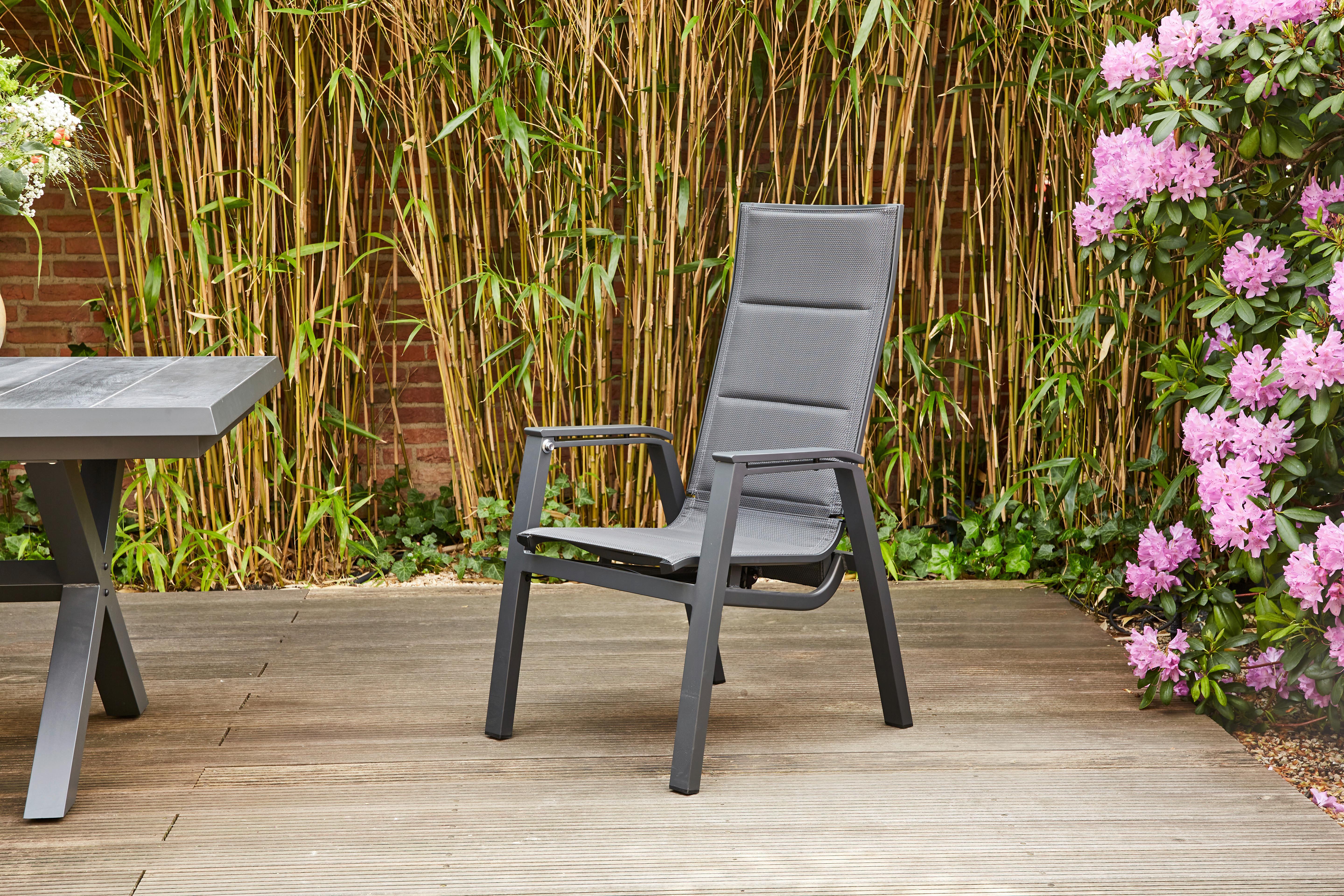 Garten-Relaxsessel-Set Milano 2-tlg. Anthrazit Metall, Kunststoff Siena Garden Garten & Outdoor > Gartenmöbel > Gartenstühle Anthrazit