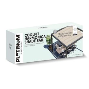 Sonnenschutz Coolfit Grau Kunststoff Gardenson Garten & Outdoor > Sonnen- & Sichtschutz > Sonnensegel Grau