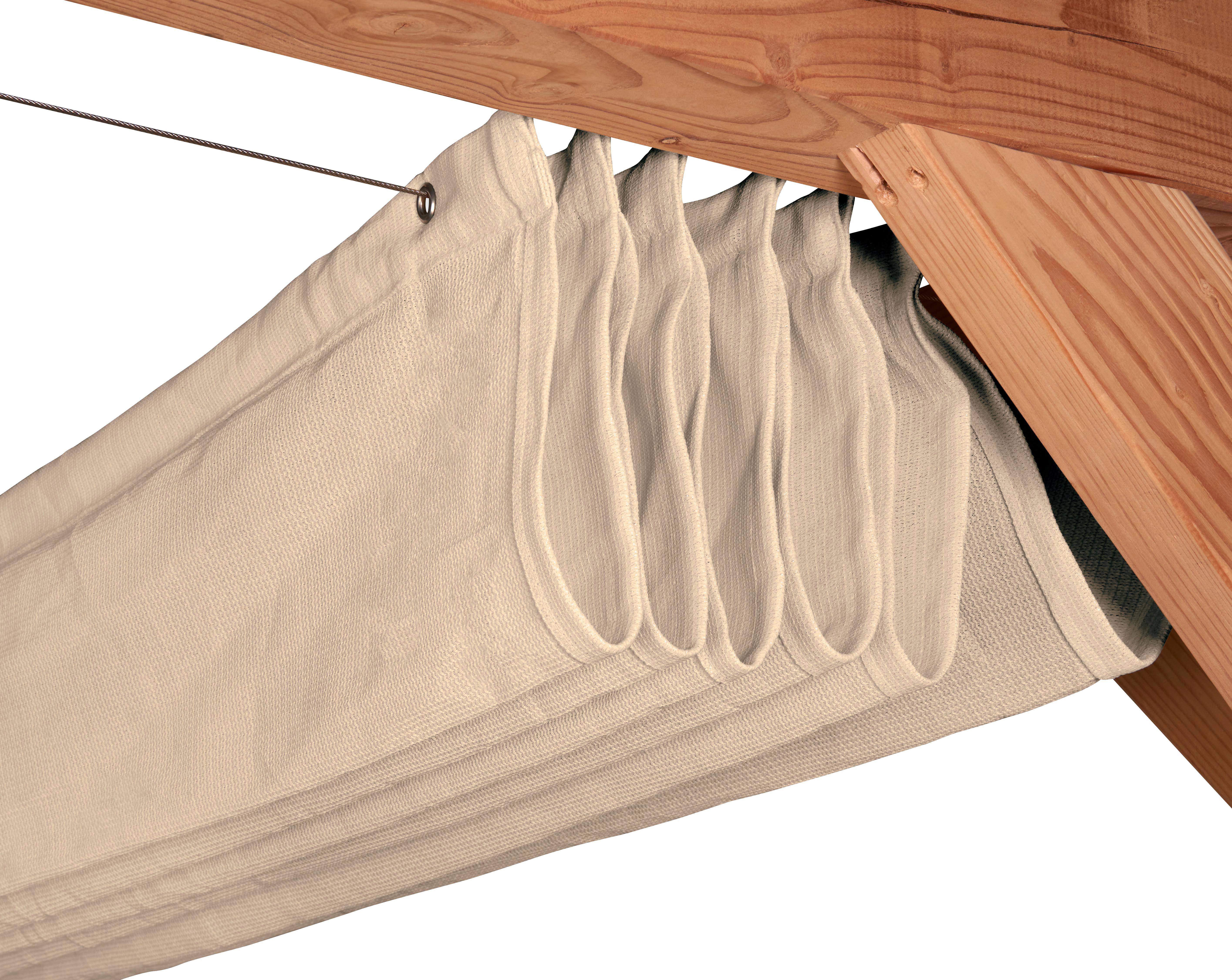 Sonnenschutz Coolfit Weiß Kunststoff Gardenson Garten & Outdoor > Sonnen- & Sichtschutz > Sonnensegel Weiß