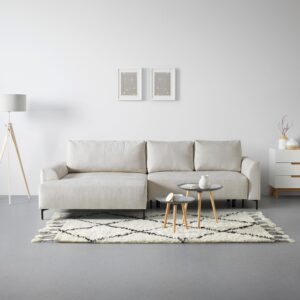 wohnli-moebel-suche-000215000702-1 Ecksofa Integra Beige Textil Mömax Möbel > Sofas & Couches > Wohnlandschaften > Ecksofas > Eckschlafsofas Beige