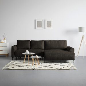 Ecksofa Integra Anthrazit Textil Mömax Möbel > Sofas & Couches > Wohnlandschaften > Ecksofas > Eckschlafsofas Anthrazit