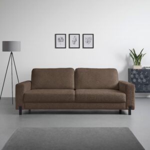 3-Sitzer-Sofa Piega Taupe Textil Mömax Wohnzimmermöbel Taupe