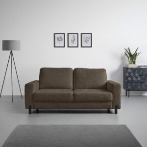 2-Sitzer-Sofa Piega Braun Textil Mömax Wohnzimmermöbel Braun