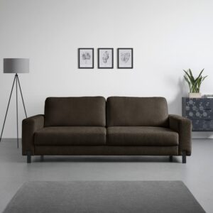3-Sitzer-Sofa Piega Anthrazit Textil Mömax Wohnzimmermöbel Anthrazit