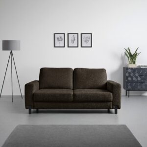2-Sitzer-Sofa Piega Anthrazit Textil Mömax Wohnzimmermöbel Anthrazit
