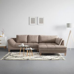 Wohnlandschaft Palermo Beige Textil Mömax Möbel > Sofas & Couches > Wohnlandschaften Beige