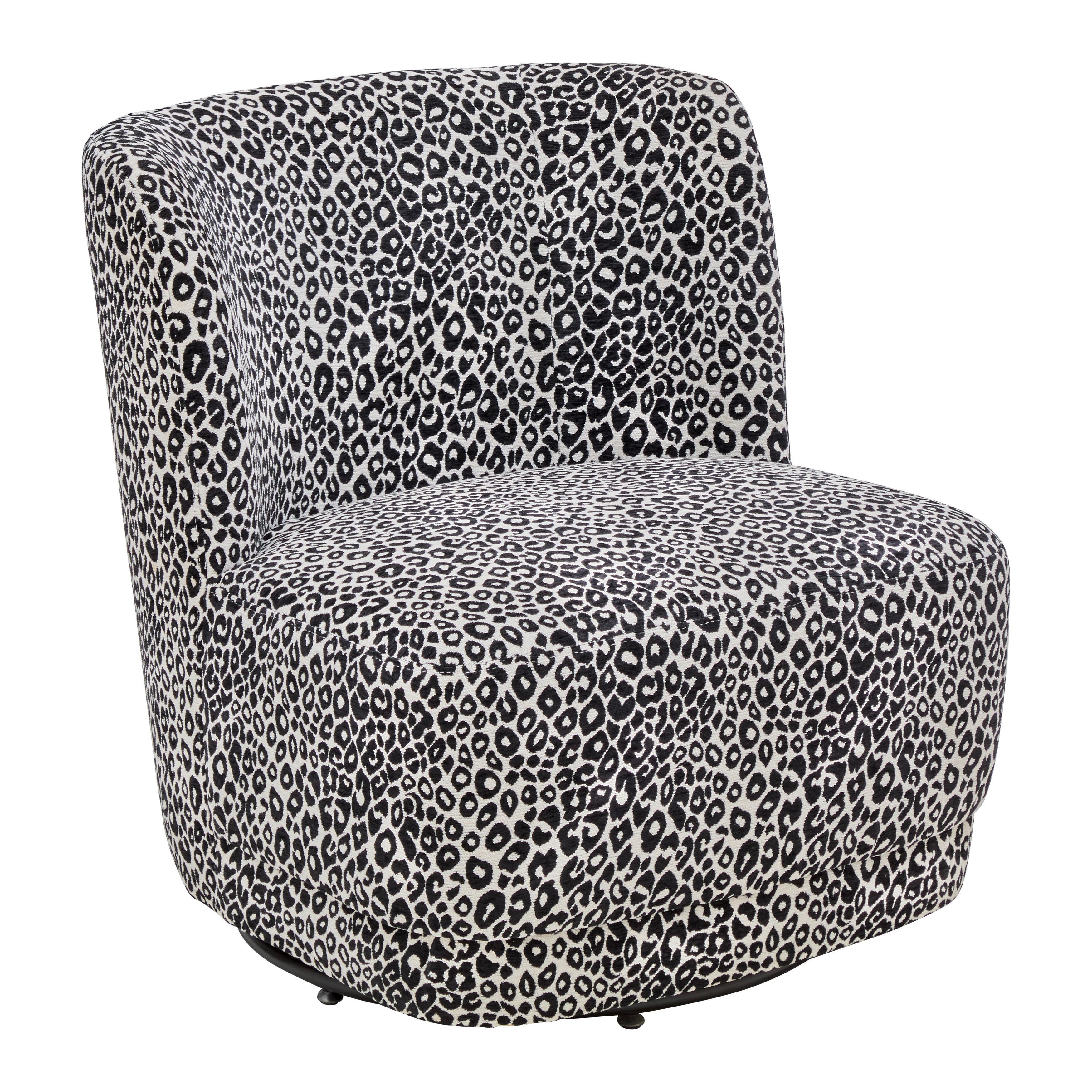 wohnli-moebel-suche-000239006002 Wohnli Möbelsuche - Designsessel Baca Schwarz/Weiß drehbar