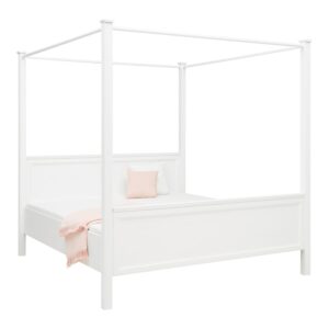 Wohnli Möbelsuche - Himmelbett Marilou in Weiß ca. 180x200cm