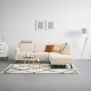 wohnli-moebel-suche-000245005001-1 Wohnlandschaft Bassano rechts Naturfarben Holz, Textil, Holzwerkstoff Premium Living Möbel > Sofas & Couches > Wohnlandschaften Braun