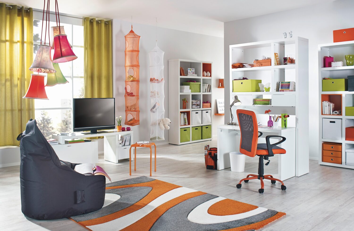 Sitzsack Cortona in Schwarz/Nylon Textil Mömax Wohnzimmermöbel Schwarz