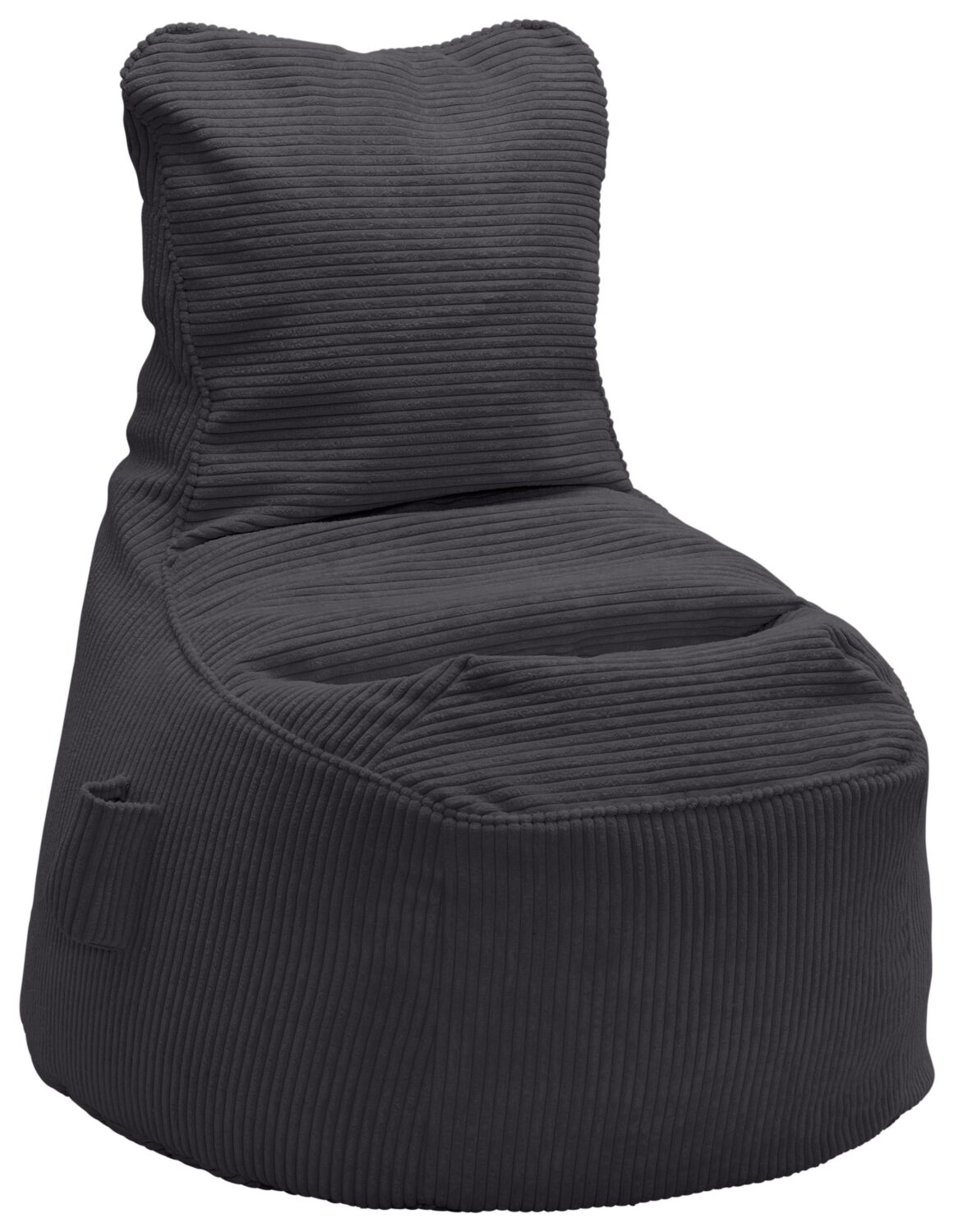 Wohnli Möbelsuche - Sitzsack Cortona Cord Anthrazit