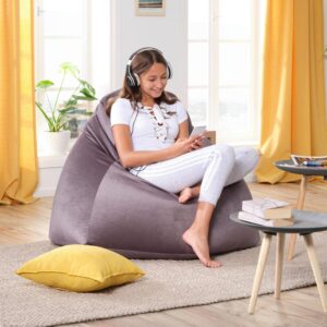 Sitzsack Verona in Anthrazit Textil Mömax Wohnzimmermöbel Anthrazit