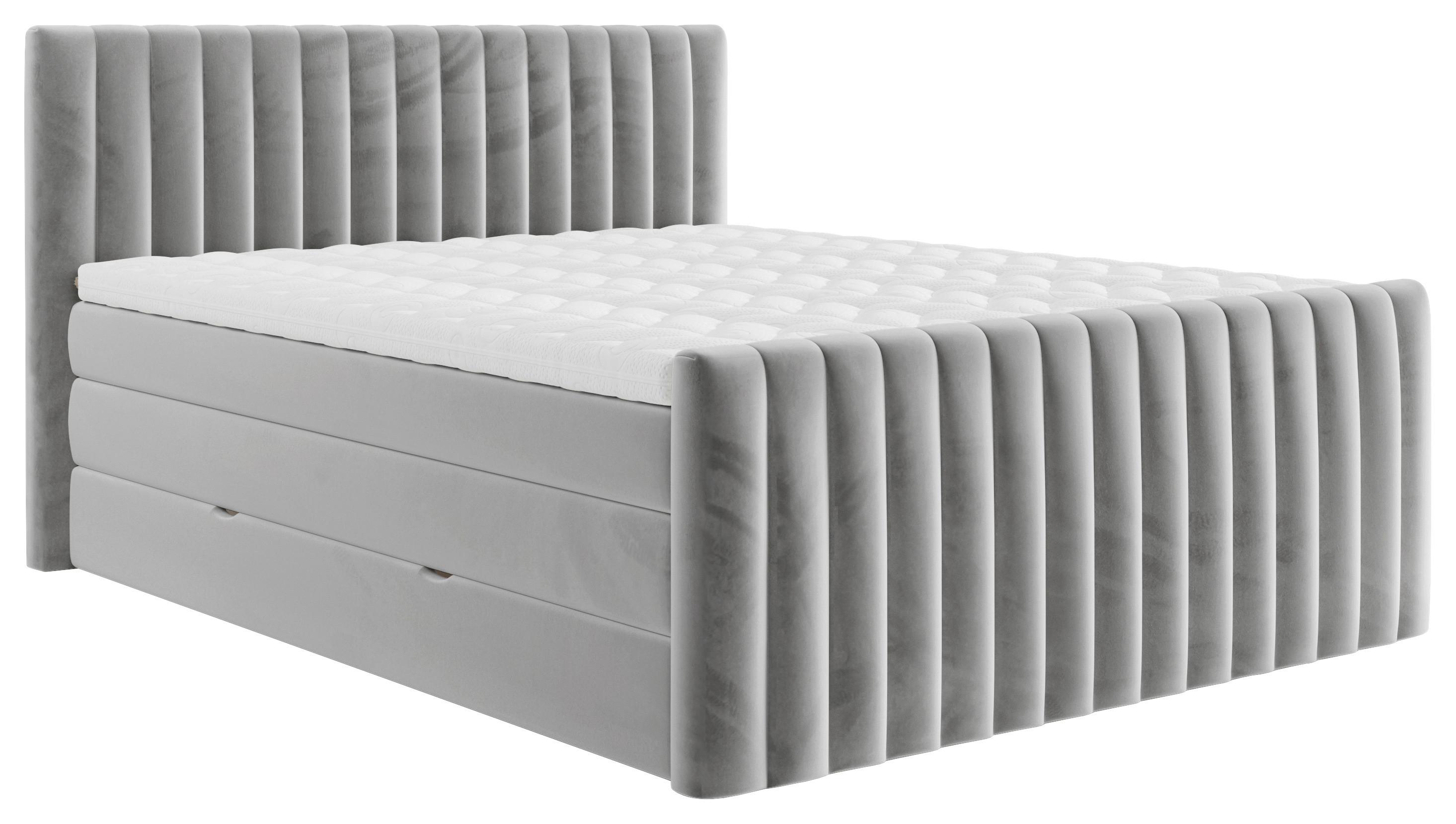 wohnli-moebel-suche-000298006018 Wohnli Möbelsuche - Boxspringbett Simon in Hellgrau ca. 160x200cm