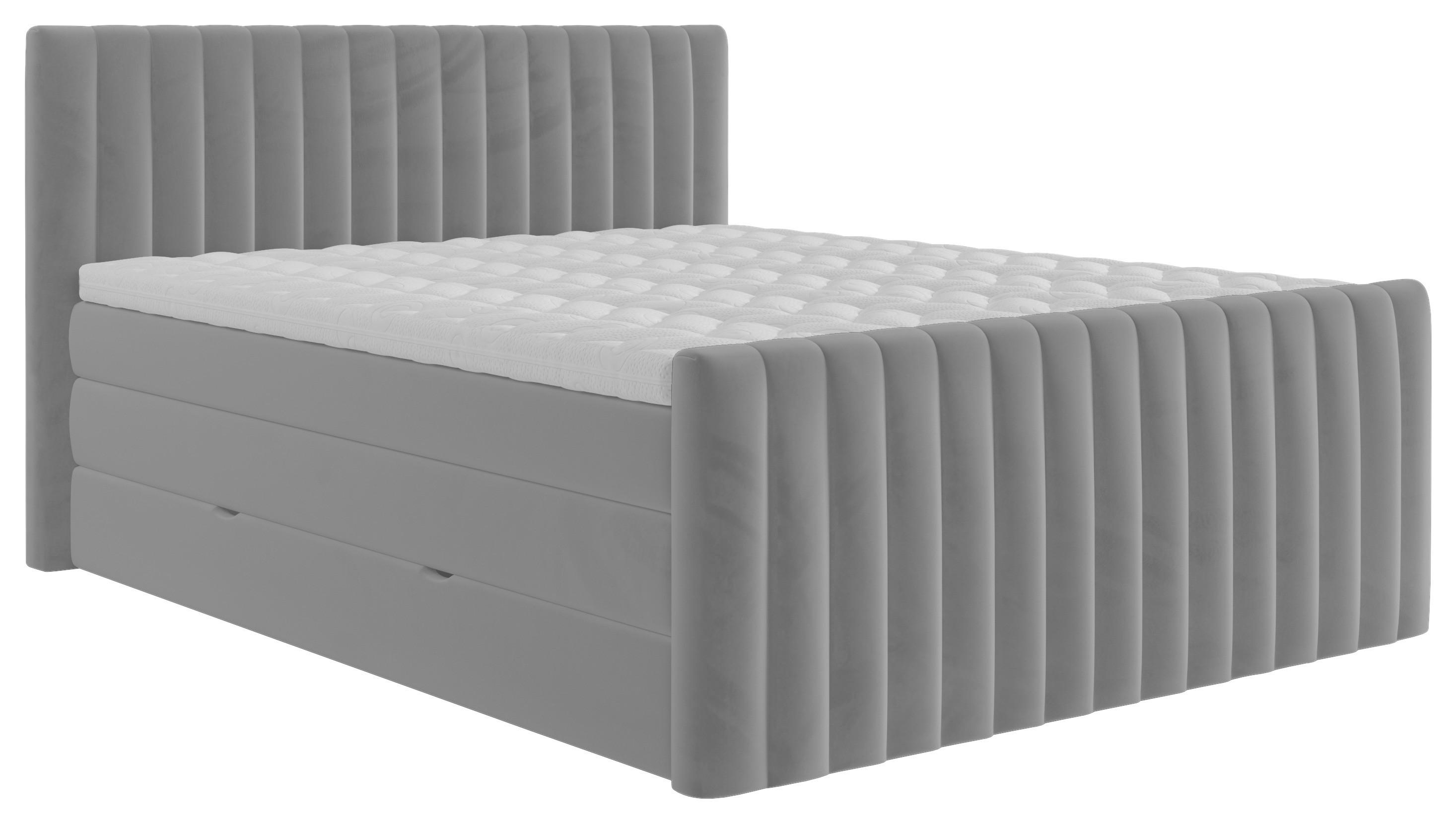 wohnli-moebel-suche-000298006022 Wohnli Möbelsuche - Boxspringbett Simon in Dunkelgrau ca. 160x200cm