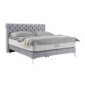 wohnli-moebel-suche-000298013023 Wohnli Möbelsuche - Boxspringbett Queen in Hellgrau ca. 180x200cm