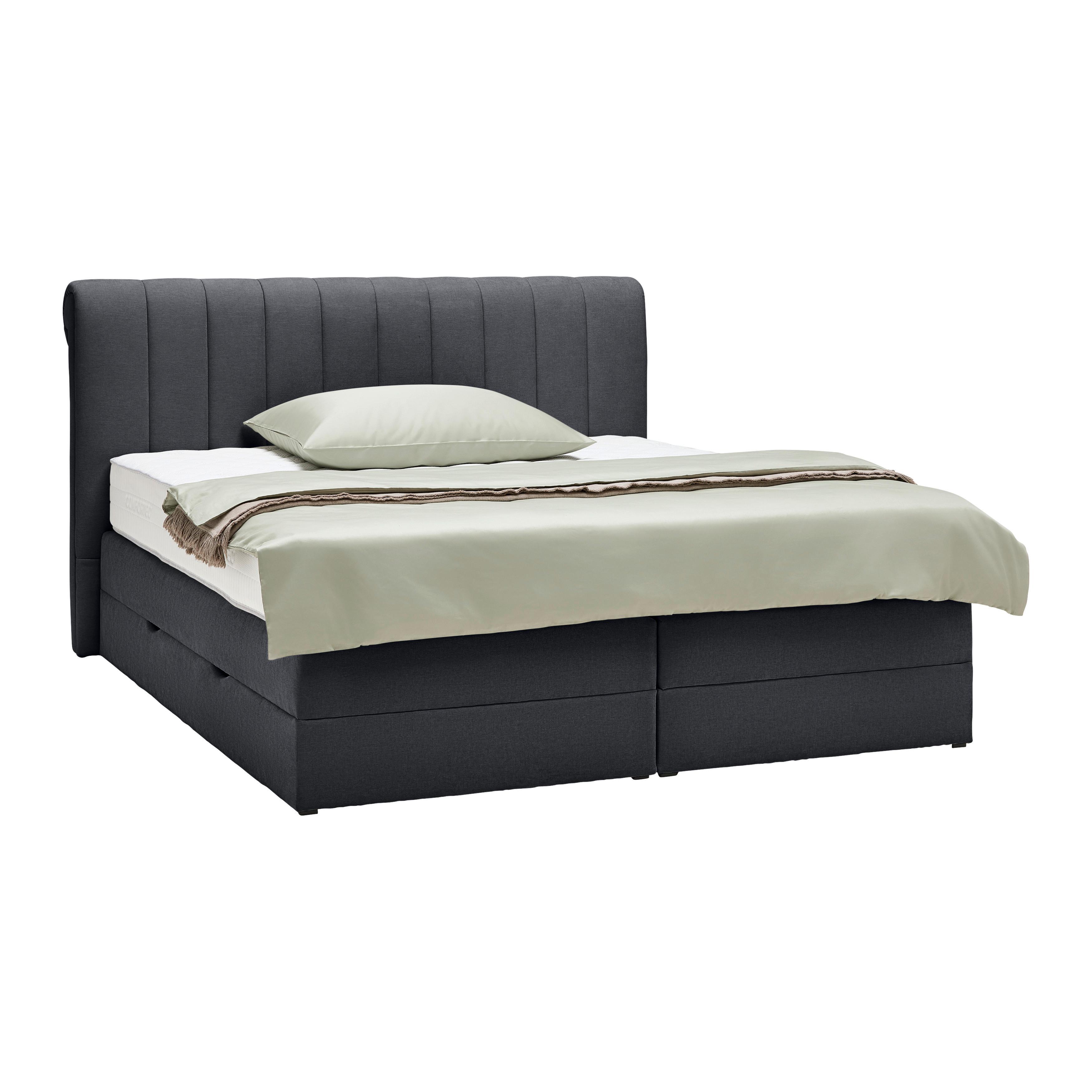 wohnli-moebel-suche-000298022106 Wohnli Möbelsuche - Boxspringbett Belano Schwarz ca. 200x200cm