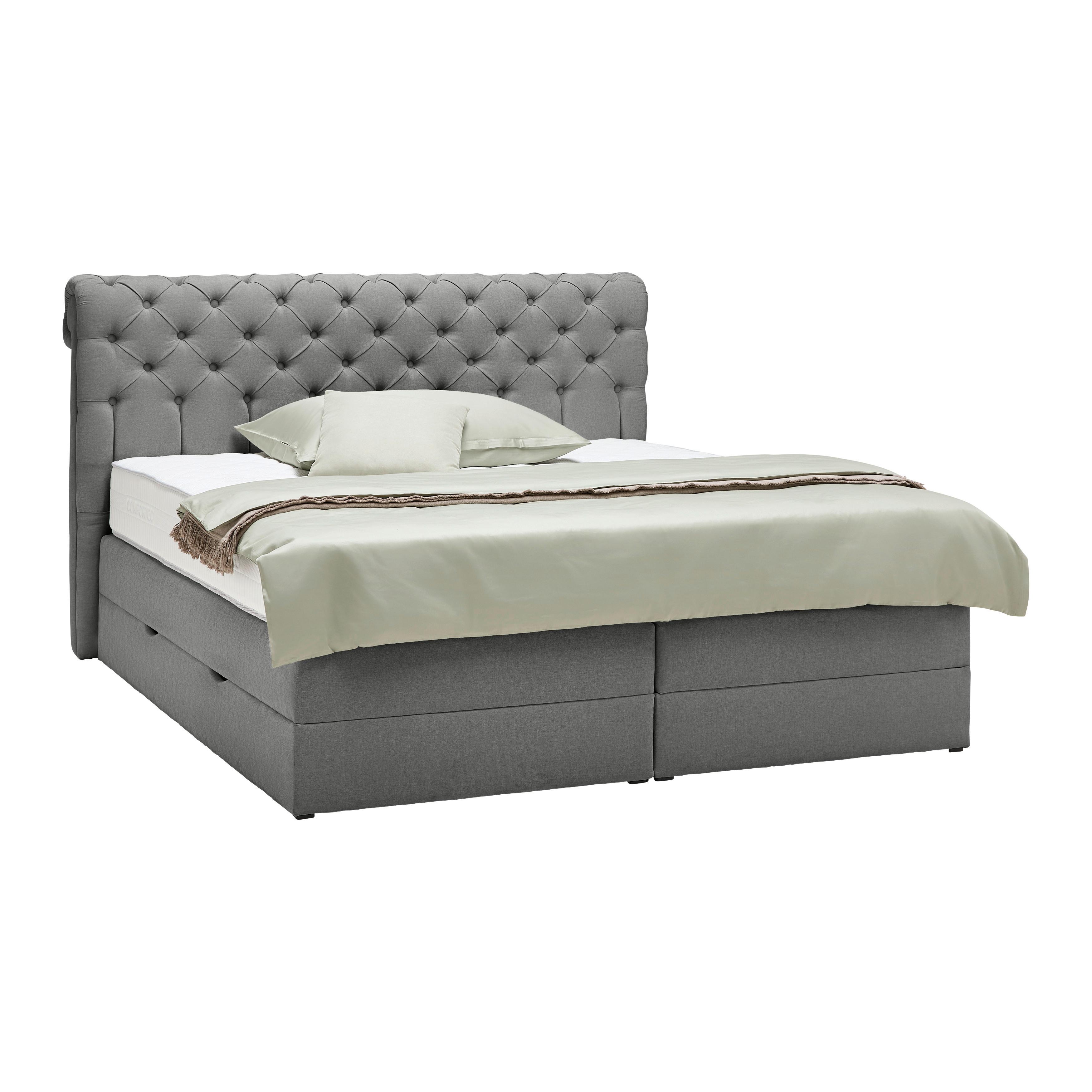 wohnli-moebel-suche-000298022136 Wohnli Möbelsuche - Boxspringbett Belano Dunkelgrau ca. 200x200cm