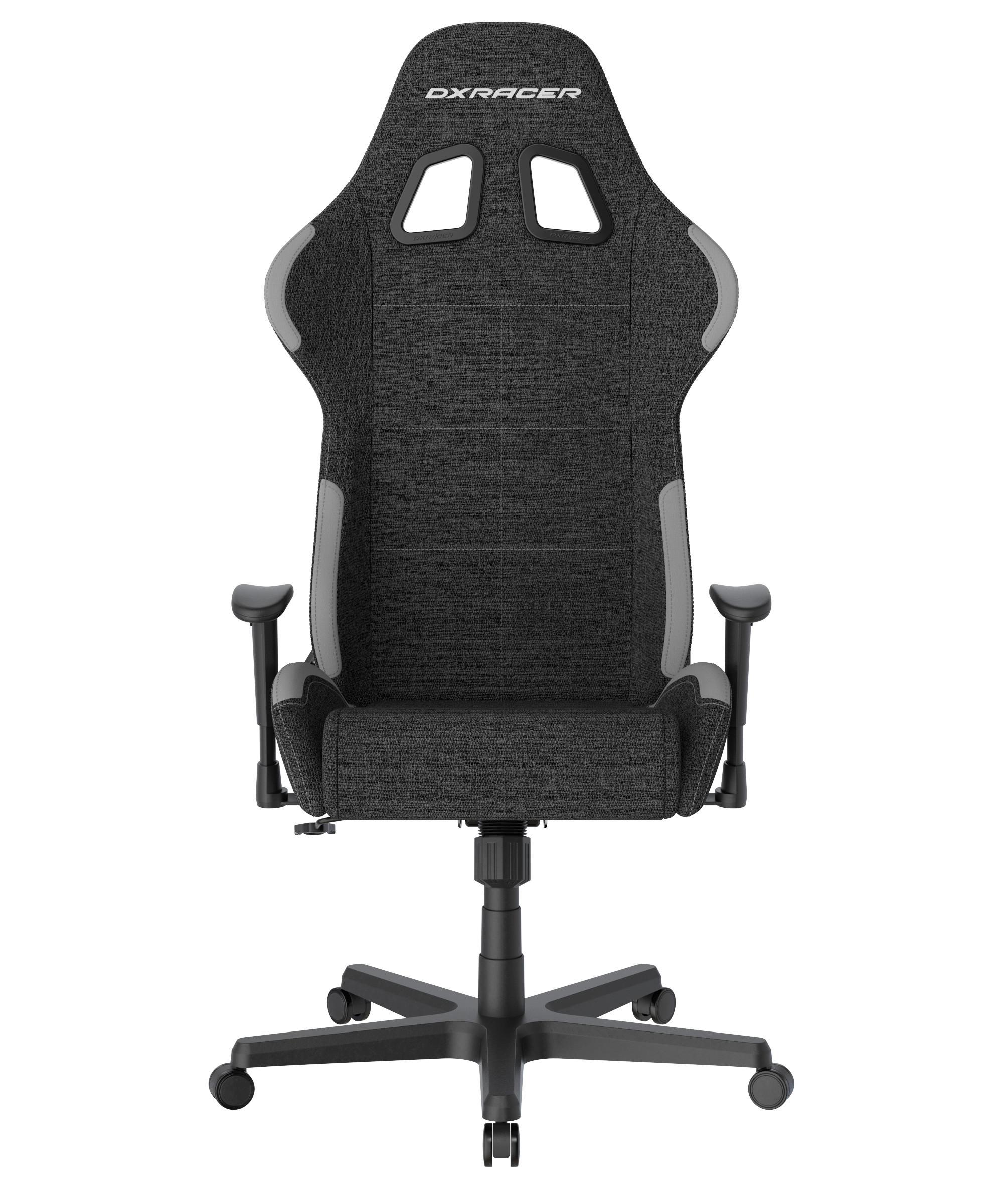 Gamingstuhl Formula Grau/ Schwarz Textil Dxracer Möbel > Stühle > Bürostühle > Bürostühle ergonomisch Grau