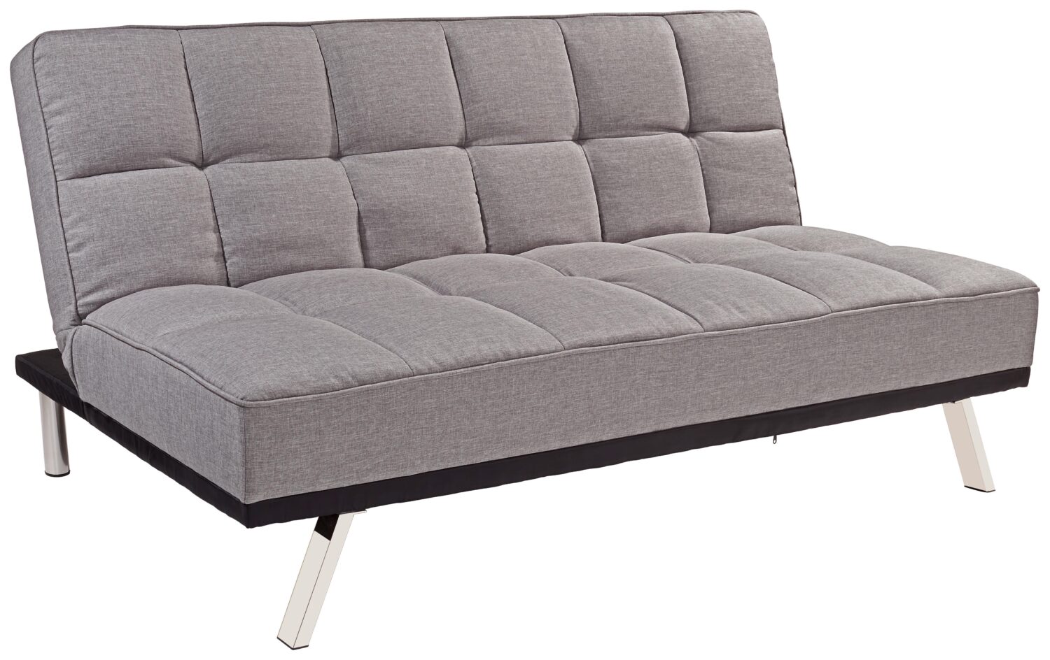 Schlafsofa Jan II Grau Holz, Metall, Textil Based Wohnzimmermöbel Grau