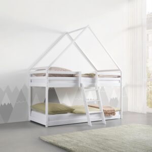 Etagenbett Sweet Weiß ca. 90x200cm Holz Mömax Möbel > Betten > Hoch- und Etagenbetten Weiß