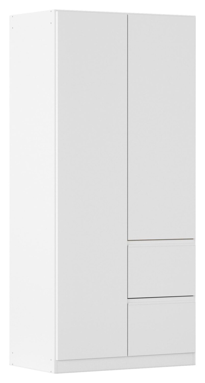 Wohnli Möbelsuche - Drehtürenschrank COSTA ca.91x197x54cm Weiß